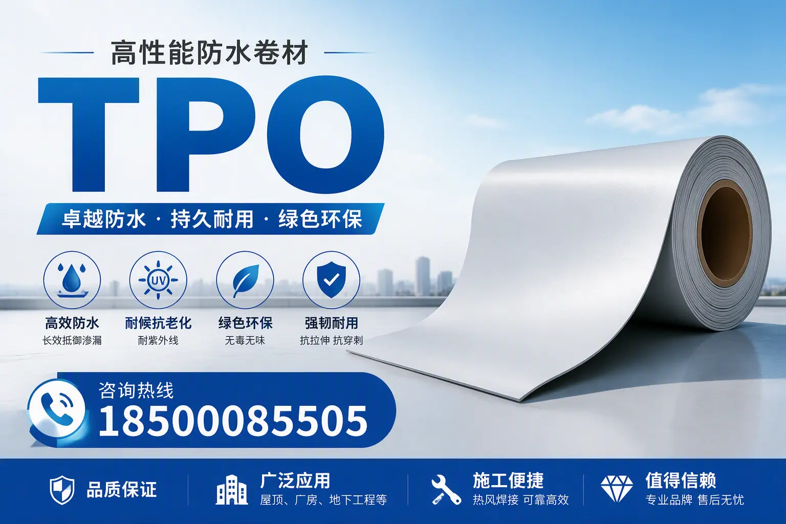 TPO材料的环保特性及其在丽水的应用